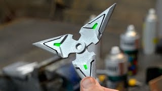 Как сделать сюрикэны Гэндзи Genji's Shuriken DIY Prop