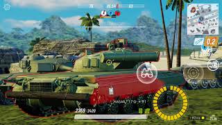 T80 Armored warfare assault