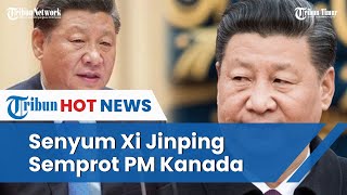 Video Wajah Marah Sambil Tersenyum Xi Jinping Semprot Justin Trudeau Ramai Beredar