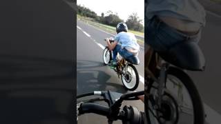 Mobyllete av7 café racer preparada