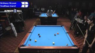Brittany Bryant vs Neslihan Gurel at the Ultimate 10-Ball Championships