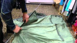 Сборка палатки VoodLand Fishing tent #1