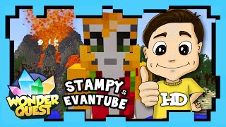 Wonder Quest - Episode 9 - STAMPY’S MINECRAFT SHOW | Stampylonghead (Stampy Cat), EvantubeHD