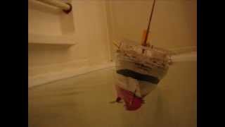 Britannic Model Sinking