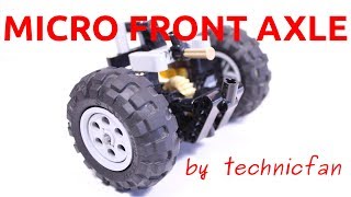 Lego® Technic MICRO ATV FRONT AXLE    [ technicfan | 1080p | 2018 ]