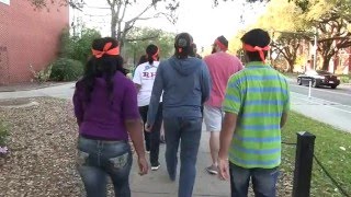 Humans vs. Zombies through the eyes of the undead