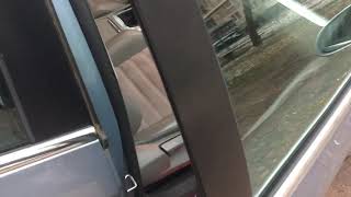 Passat B6 после регулировки двери