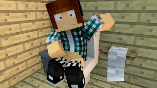 Minecraft : Como Usar Um Banheiro  !!  (Build Battle)