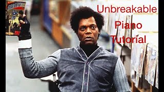 Unbreakable piano tutorial