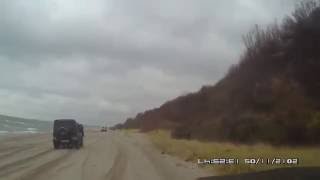 Гелендвагены на побережье, Калининград.