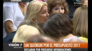 Visión Siete: Declaran por presuntas intimidaciones por Presupuesto 2011
