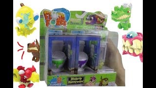 Монстры из канализации!! Играем игрушками унитазные монстры FLUSH FORCE