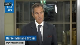 LIVE: IAEA director Grossi delivers press conference upon arrival from Tehran