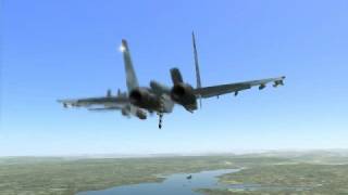 SU-33 carrier landing