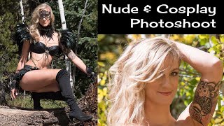 Nude & Cosplay Photoshoot - Beautiful Blonde Amalthea Night