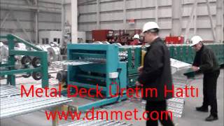 DECK TRAPEZ URETİM HATTI