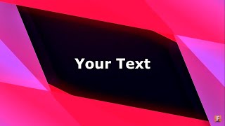 FREE 2D Intro Template Sony Vegas Pro / Бесплатное интро #12