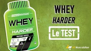 Whey Harder : Test & Avis de cette whey isolat très haut de gamme par Jean de All-musculation