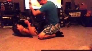 Me and my dad grappling
