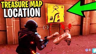 How To Find The TREASURE MAP & HIDDEN TREASURE in Fortnite: Battle Royale | Chaos