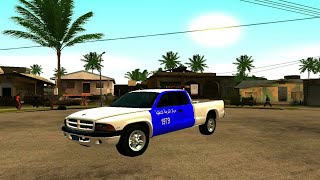 مود سيارة شرطة جديدة في gta sa للاندرويد