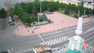2014 06 02 Lugansk air raid (авианалёт Луганск) Ukraine, Украина