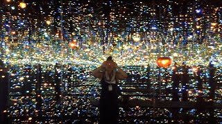 Sneak peek inside Yayoi Kusama's Infinity Mirrored Room