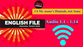 English File Elementary Third Edition Audio 1.1-1.14