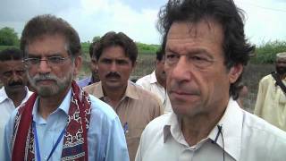 Imran Khan in Badin