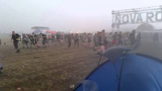Nova Rock 2015 - Sturm, Gewitter, Hagel