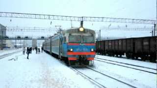 Электропоезд ЭР9е-615 с сообщением Ижевск-Казань