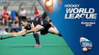 India vs Germany Women's Hockey World League Rotterdam Pool B [16/6/13]