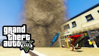 GTA 5 Mods  MEGA TORNADO MOD!
