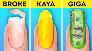 BROKE vs MAHASISWA KAYA vs GIGA KAYA || Saya Diadopsi Oleh Miliarder Oleh 123 GO Like!