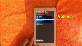 RESTAURACIÓN de FÁBRICA a Tablet Acer Iconia One 7, B1-770, Modelo: A5007.
