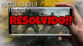 Call Of Duty Mobile NÃO ENTRA!? , CONGELA NA TELA INICIAL? !? RESOLVIDO!!