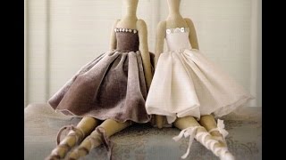 кукла ТИЛЬДА - балерина /a doll is Tilde
