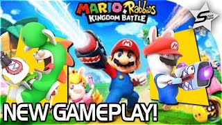 NEW MARIO RABBIDS KINGDOM BATTLE GAMEPLAY - Pirabbid Plant BOSS -AMAZING RPG Mario Rabbids Crossover