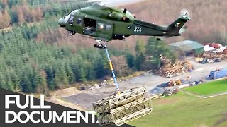 Flying a Huge Engineering Bridge via Helicopter | Mega Air