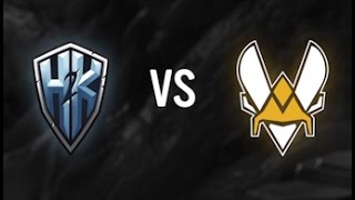 H2K vs VITALITY Highlights - Week 9 EULCS Spring 2017
