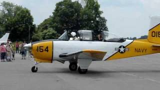 T-34 Start Up @ London KY Airport (KLOZ) Open House 06/27/09