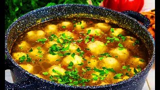 САМЫЙ МОДНЫЙ СУП С СЫРНЫМИ ШАРИКАМИ ! Просто и волшебно вкусно