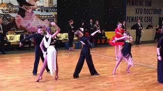 Срібний едельйвес 2017 Sechenev Dmytro & Stukalo Ilona Юніори 1 Open Lat