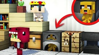 ¡HAY UN PERRITO CALIENTE ESCONDIDO DENTRO DEL HORNO! ? MINECRAFT EL ESCONDITE #17
