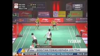 SUDIRMAN CUP 2013 - MALAYSIA VS TAIPEI (2-3) [19 MAY 2013]