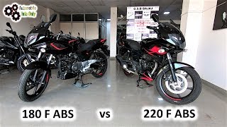 2019 Pulsar 220F ABS vs Pulsar 180F ABS Comparison Review