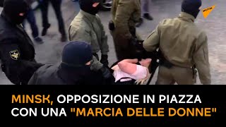 Minsk, opposizione in piazza con una "marcia delle donne"