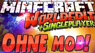 Worldedit Commands OHNE Mod / Plugin! Minecraft 1.11 Multi + Single Player! /fill Tutorial Deutsch