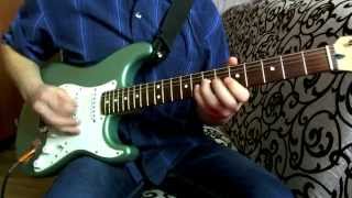 шутка Баха на электро гитаре, joke Bach on electric guitar