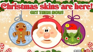 Agario New Update Exclusive Christmas Skins! (Agar.io Funny Moments)
